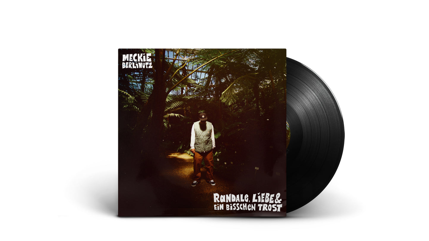 Meckie Berlinutz Albumcover Randale Liebe Vinyl 2025 Black